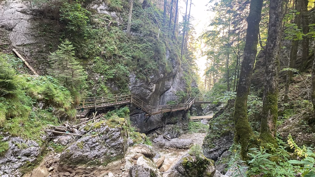 Arroyos secos y cascadas desaparecidas, lo que vi en la garganta más famosa de Austria