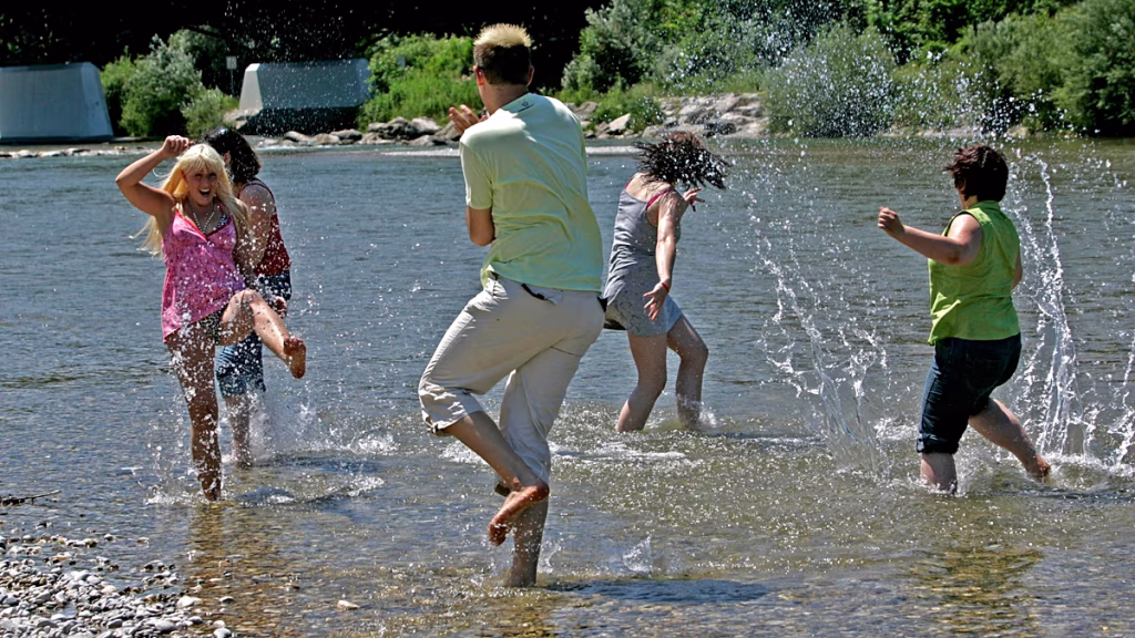 Bañarse en el Spree, el Rin y el Danubio, qué podemos aprender de Suiza