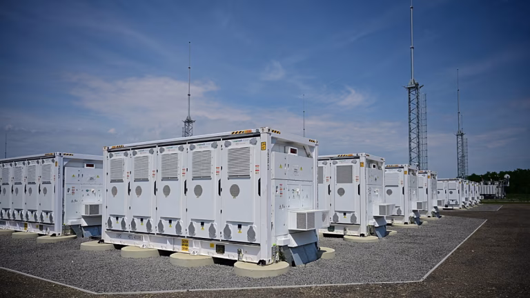 Baterías para aprovechar la energía solar y eólica de Europa, ¿riesgo de apagones?