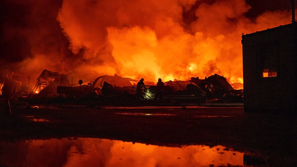 Destruyen en Ucrania un almacén de la OMS tras bombardeos nocturnos