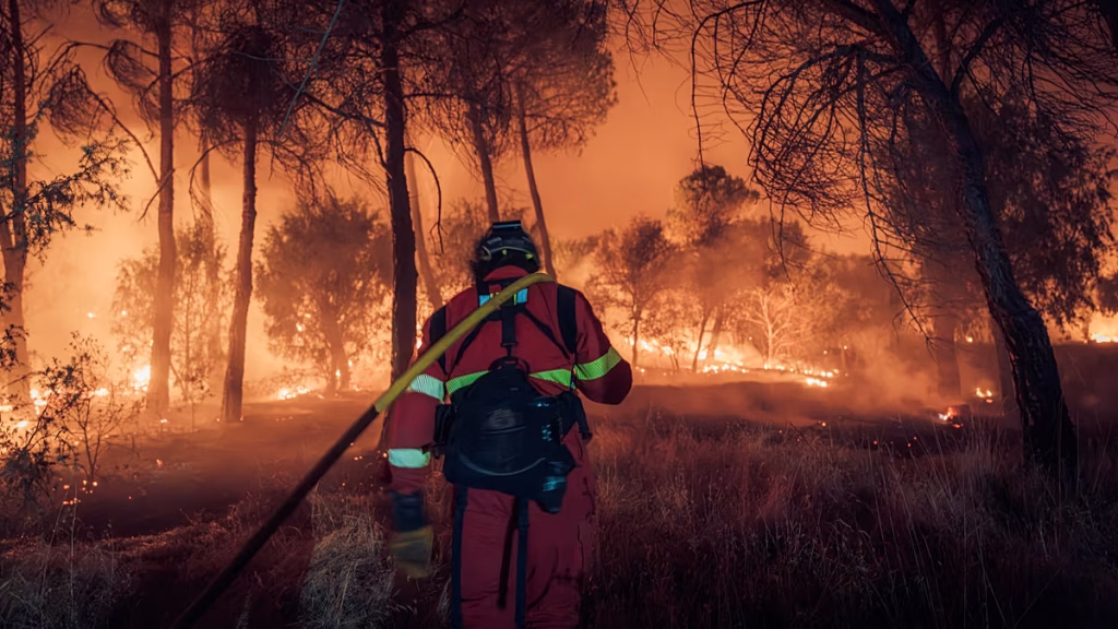 Huelva, Huesca y Guadalajara arden a la vez, complicada noche de incendios en España