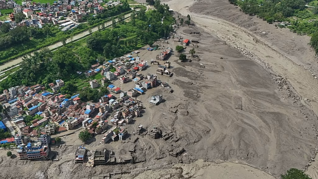 Inundaciones en Nepal dejan al menos 8 muertos en la frontera con China y “numerosas víctimas” en Tíbet