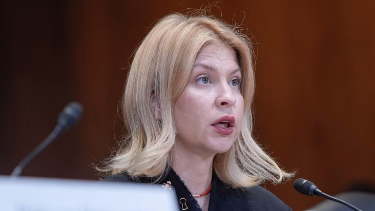 La exembajadora de Ucrania en EE.UU, Olga Stefanishyna, afronta una investigación anticorrupción