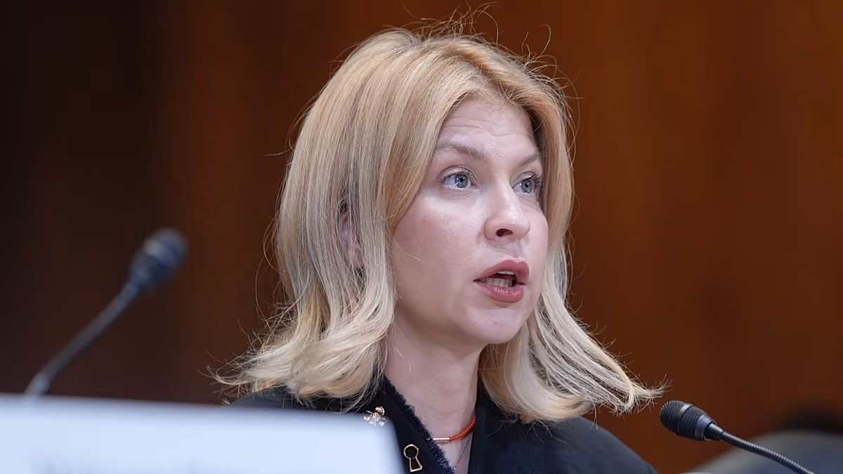 La exembajadora de Ucrania en EE.UU, Olga Stefanishyna, afronta una investigación anticorrupción
