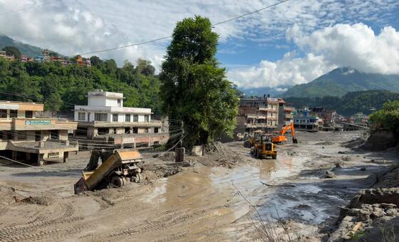 Nepal: los equipos de emergencia, en alerta ante el riesgo de nuevas inundaciones