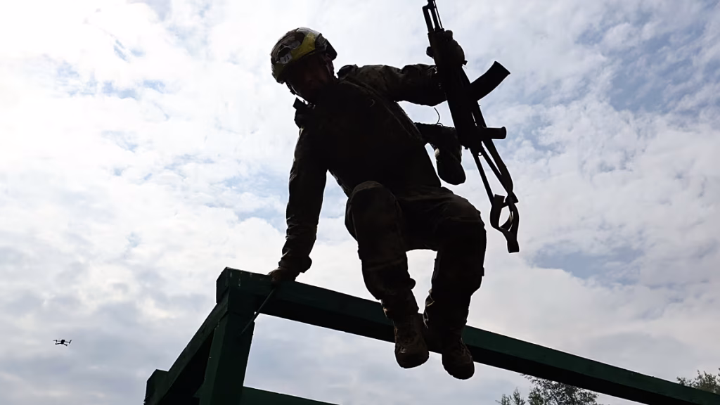 Soldados ucranianos se fugan de Alemania durante su formación militar