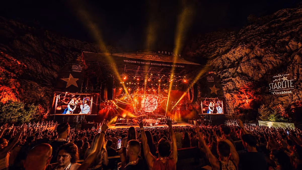 Starlite: El 'Disney' de la música convierte Marbella en uno de los grandes destinos experienciales de Europa