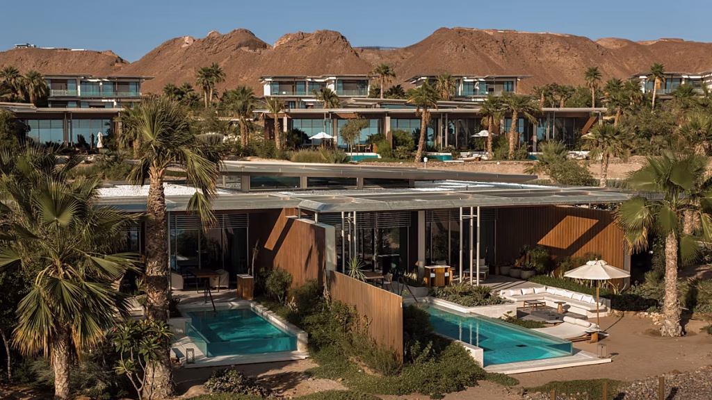 Todas las suites y villas de este nuevo resort de bienestar en el mar Rojo tienen piscina privada