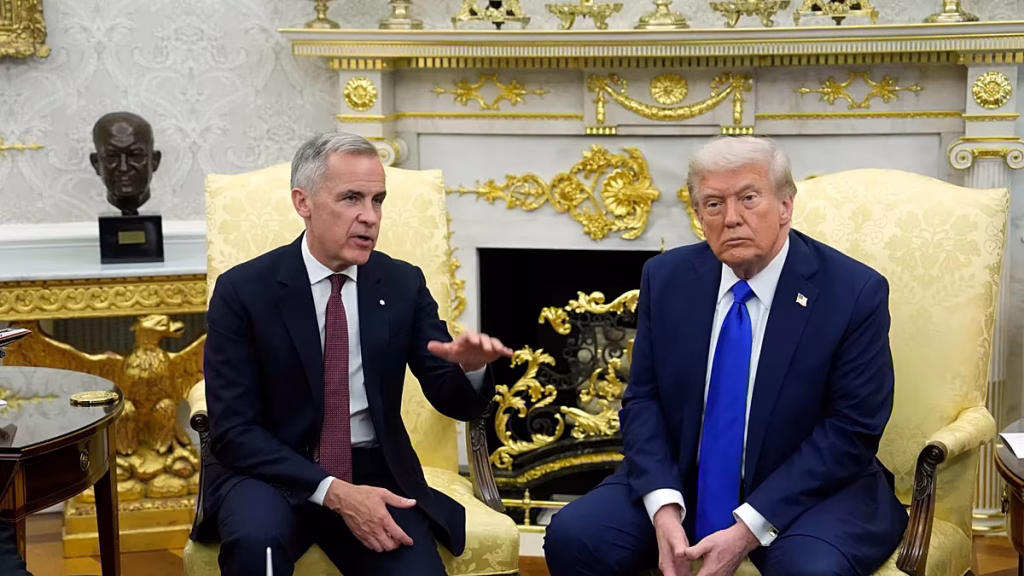 Trump duplica al 50% los aranceles a los coches de Canadá y recrudece la guerra comercial