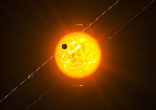 Así es el exoplaneta ‘rebelde’ que orbita en sentido contrario a su estrella