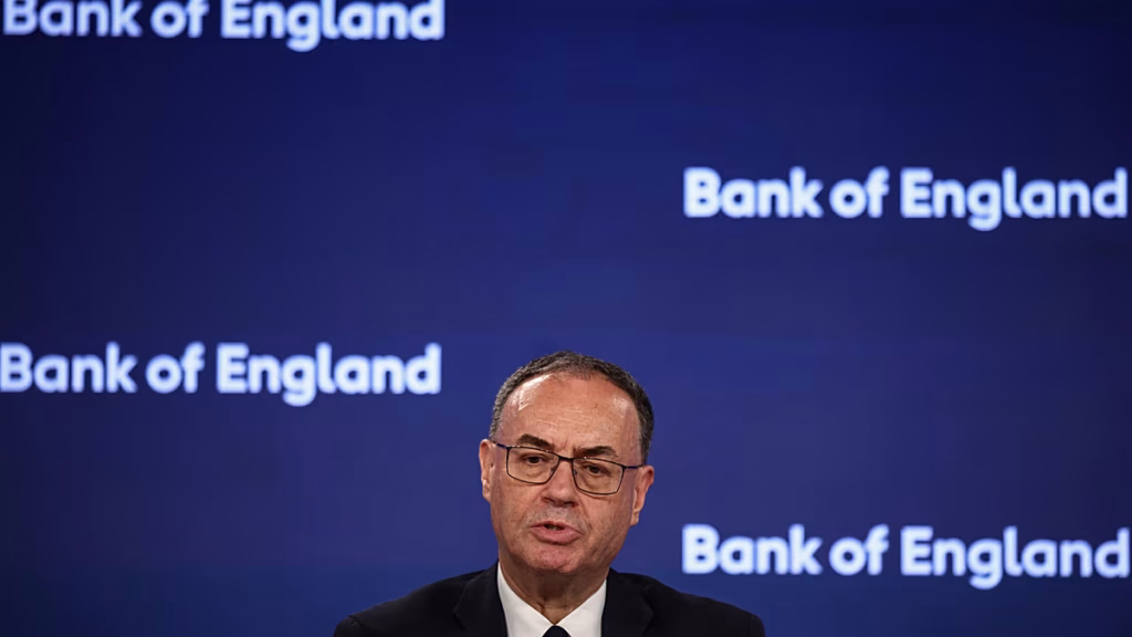 El Banco de Inglaterra mantiene tipos en 3,75%, la inflación alcanza máximo de 5 meses