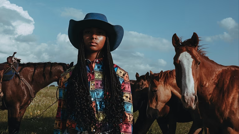El fotógrafo Ivan McClellan captura el mundo del rodeo afroamericano