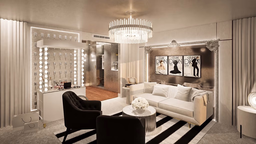 Este hotel apuesta por una suite temática inspirada en Céline Dion