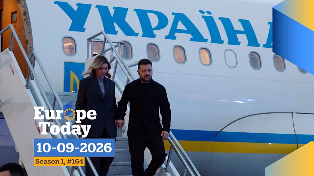 Europe Today, un dron roza el avión de Zelenski mientras Riga debate la amenaza rusa