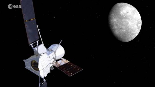 La misión BepiColombo afronta la primera fase de su llegada a Mercurio