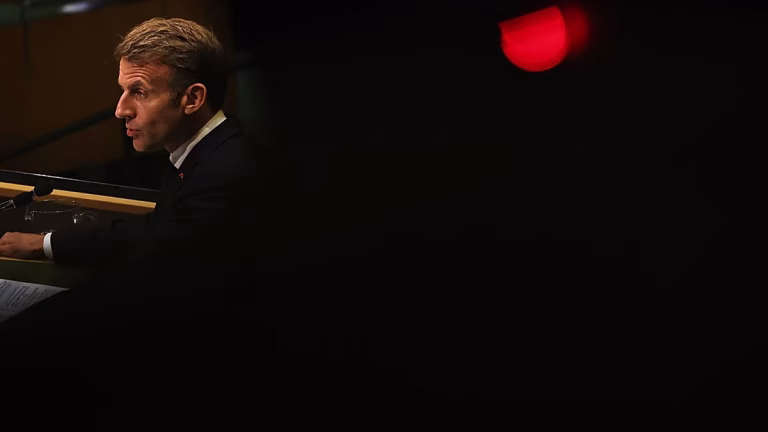 Macron niega que Francia recibiera una alerta de la CIA sobre un ataque con drones rusos