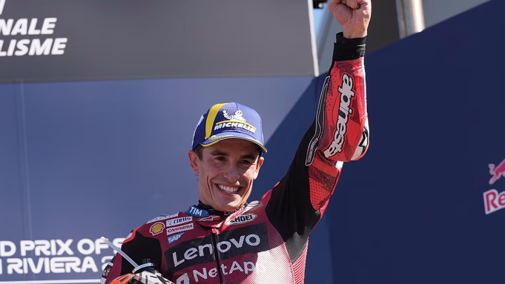 Marc Márquez se convierte en el nuevo líder MotoGP en Misano