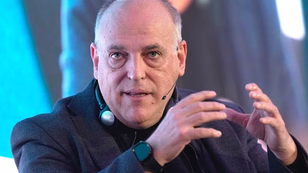 Tebas pide a España replantearse el Mundial 2030 si Infantino es reelegido presidente de la FIFA