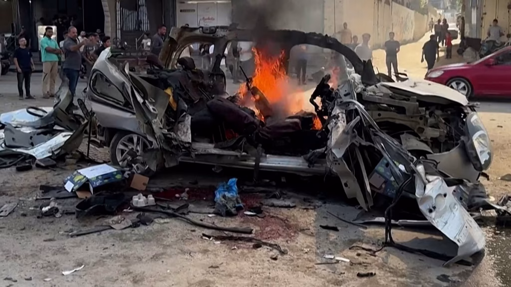 Un ataque israelí contra un vehículo en Gaza mata a 2 presuntos ingenieros de Hamás