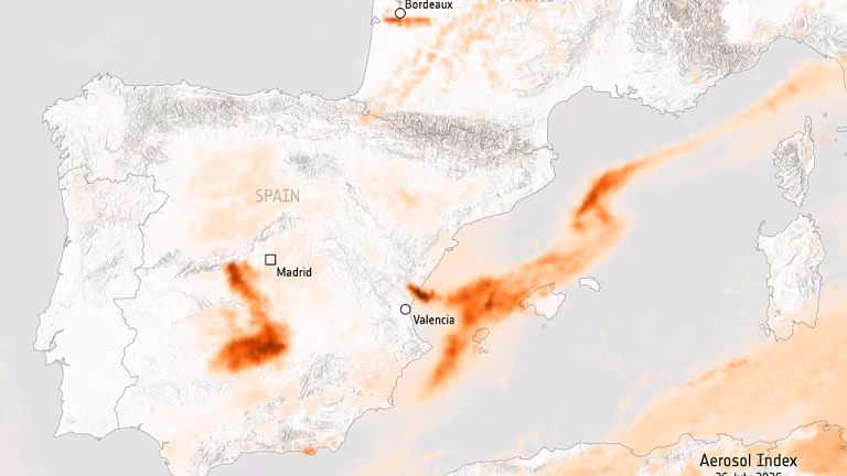 Un gas poco conocido de efecto invernadero daña a media Europa; una ciudad italiana sufre más