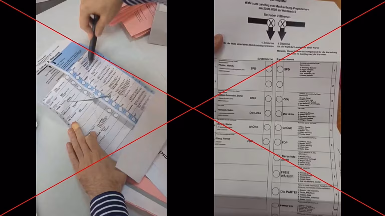 Una red prorrusa usa vídeos falsos para denunciar un fraude electoral inexistente contra AfD en Alemania