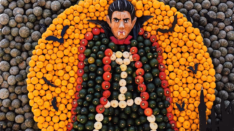 De Drácula a King Kong: Hollywood recreado con calabazas en Alemania