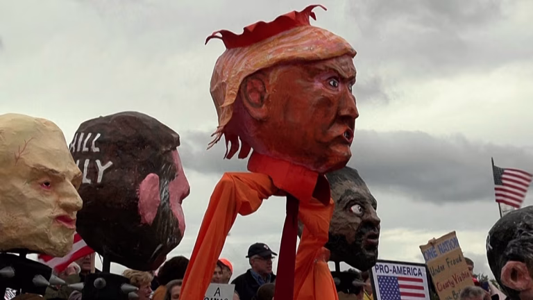 Día ‘No Kings’: miles se manifiestan en EE.UU. contra Trump