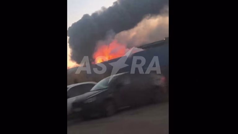 Incendio en un centro de datos de Yandex tras un ataque de dron ucraniano