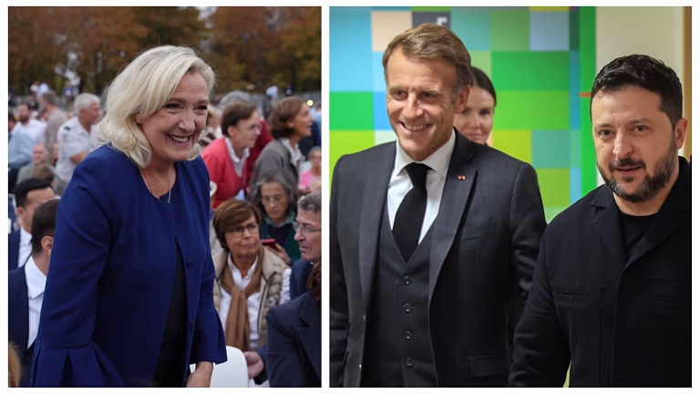 Marine Le Pen, dispuesta a “debatir” con Zelenski tras prometer cortar la ayuda francesa a Ucrania